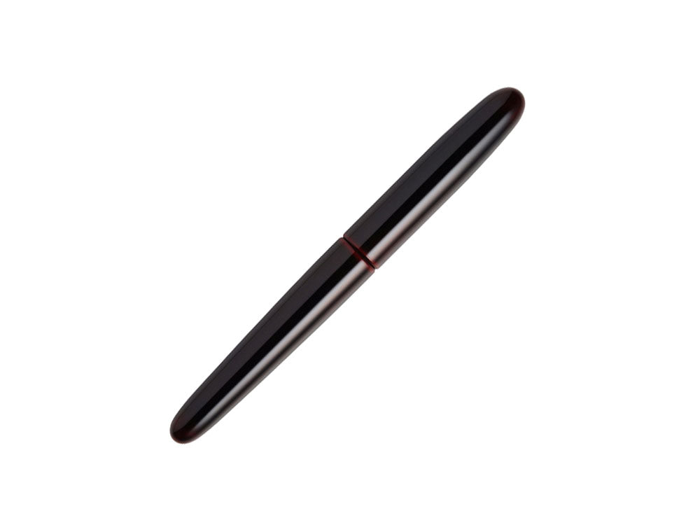Stylo Plume Nakaya Cigar Portable, Aka-Tamenuri, Or 14k, Plume Italic