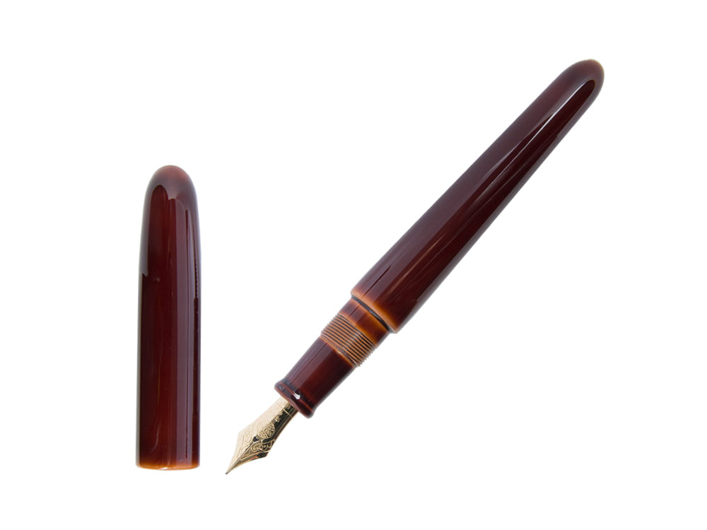 Stylo Plume Nakaya Cigar Toki-Tamenuri, Portable, Ebonite