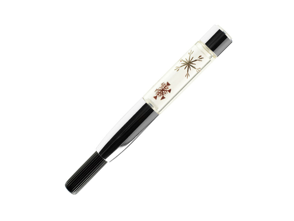 Convertisseur Nakaya Maki-e Snow flower, Métal, Attributs Palladium, 0.53ml