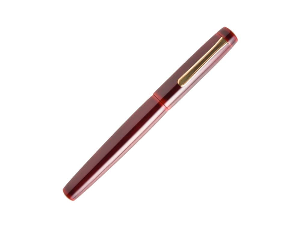 Stylo Plume Nakaya Neo-Standard, Aka-Tamenuri, Or 14K bicolore
