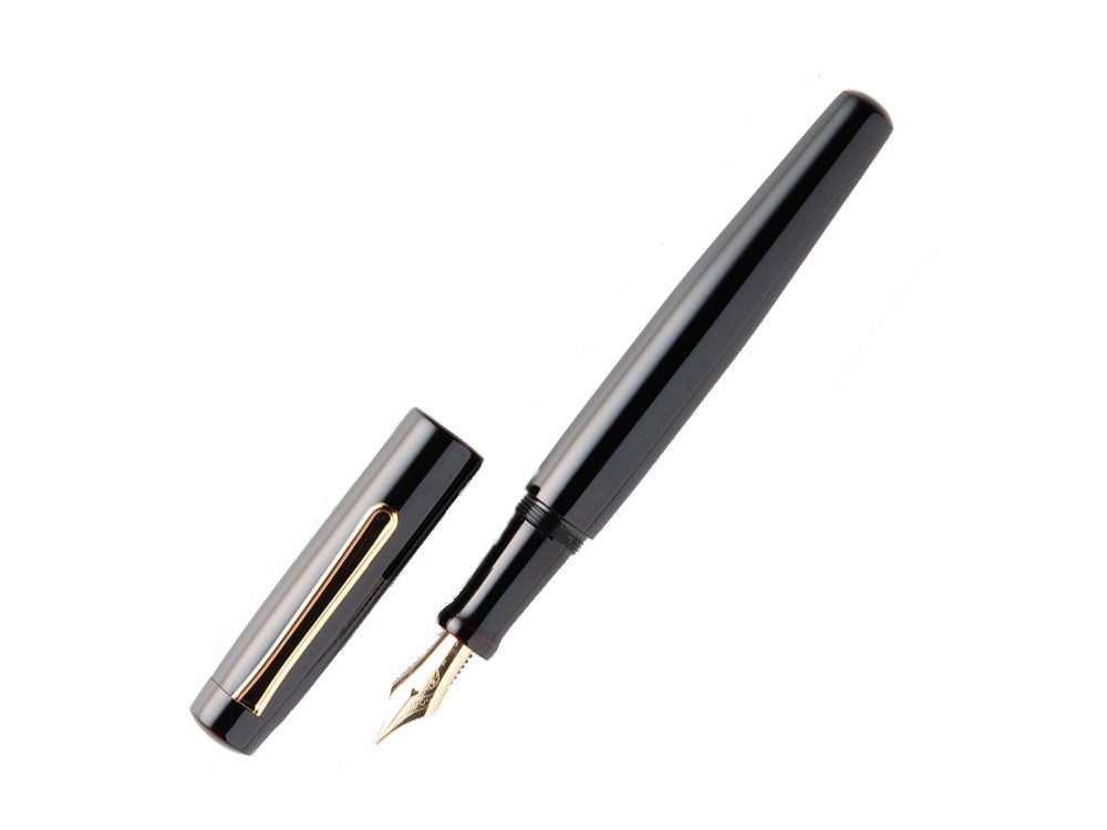 Stylo Plume Nakaya Neo-Standard Kuro-Tamenuri, Ebonite Laque Urushi