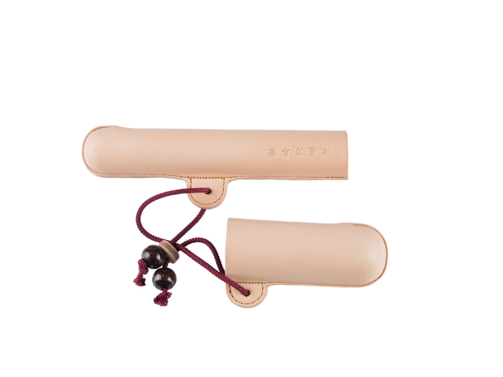 Étui Stylo Nakaya, Cuir, Marron / Rouge, 1 Instrument D'écriture