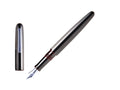 Stylo Plume Nakaya Writer Long Kuro-Tamenuri, Ebonite, Plaqué rhodium