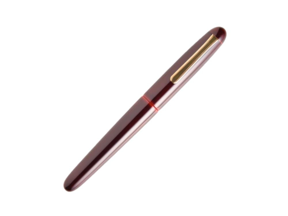 Stylo Plume Nakaya Writer Portable , Aka Tamenuri, Ébonite