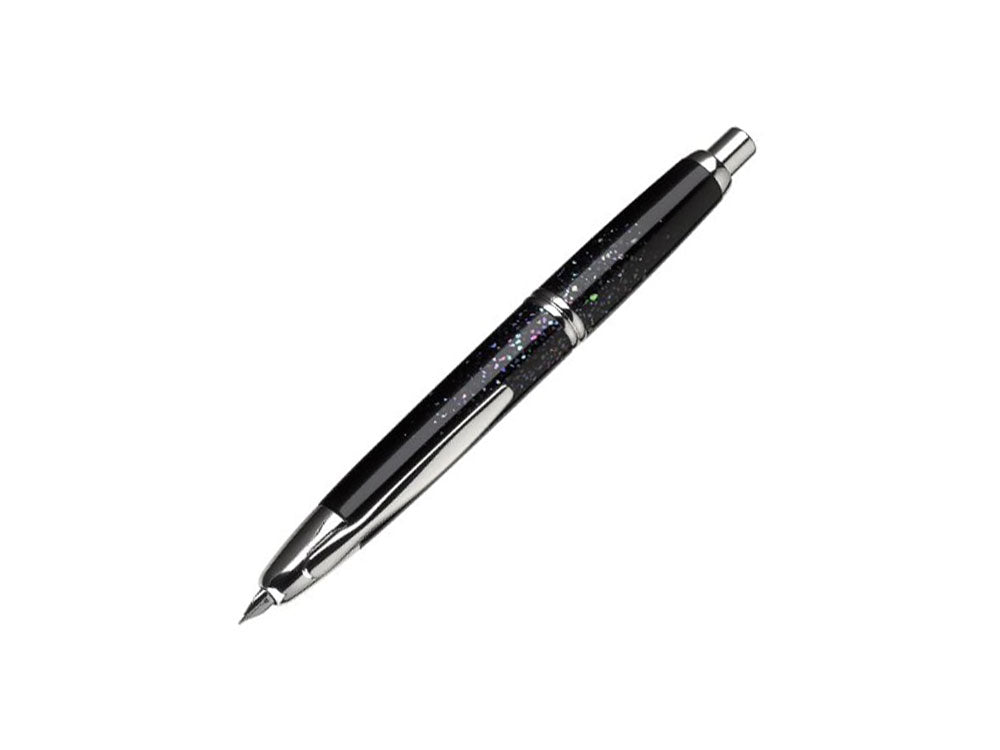 Stylo Plume Namiki Capless Raden, Laque, Chrome, Noir, FC-4500-RSR