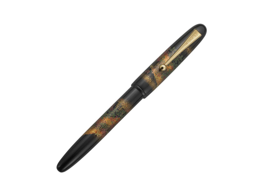 Stylo Plume Namiki Yukari Flower Fence, Laque Urushi, FN-10M-HA