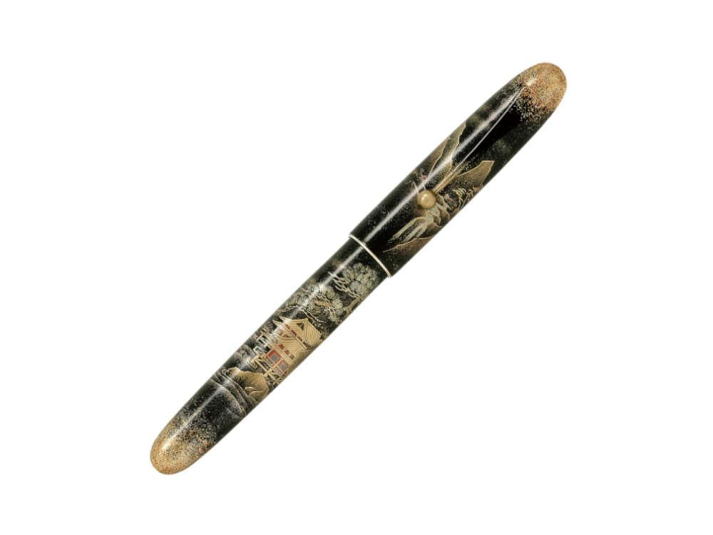 Stylo Plume Namiki Yukari Royale Night Scene, Urushi, Togidashi Maki-e