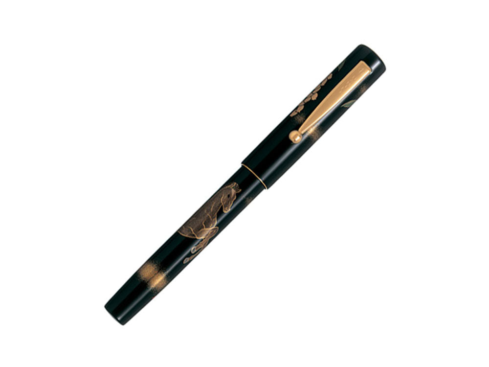 Stylo Plume Namiki Yukari Zodiac Horse, Laque Urushi, FNV-20M-MA