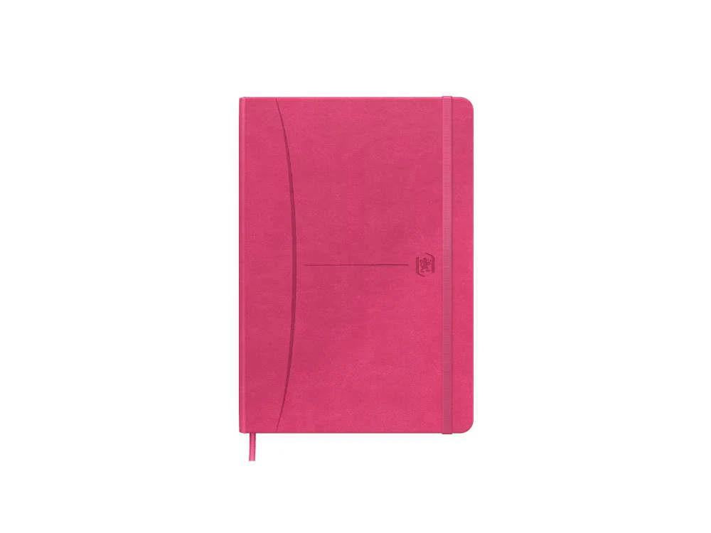 Carnet ligné Oxford Signature, A5, Fuchsia, 400163613-FUCSIA