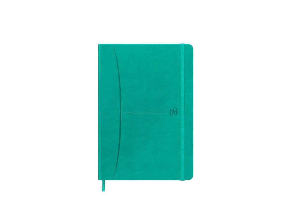 Carnet ligné Oxford Signature, A5, Aigue-marine, 400163613-ICE-MINT