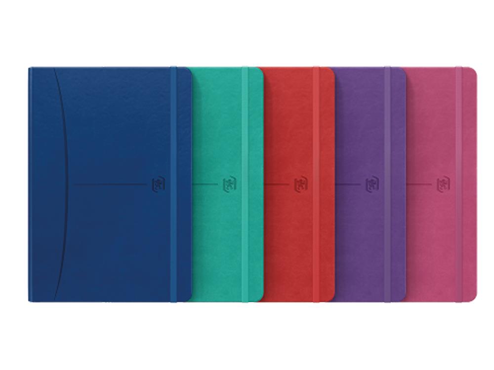 Carnet ligné Oxford Signature, A5, Aigue-marine, 400163613-ICE-MINT