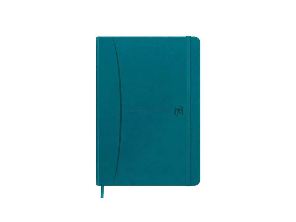 Carnet Ordinaire Oxford Signature A5 Aqua, 400163614-AQUA