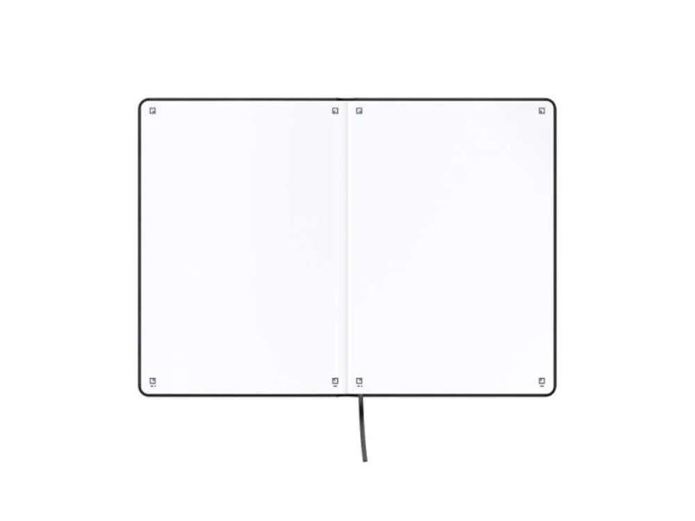 Carnet Ordinaire Oxford Signature A5 Noir, 400163614-NEGRO