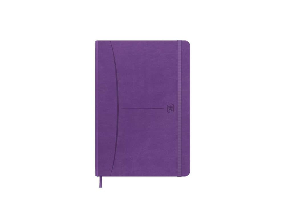 Carnet Blanc Oxford Signature A5 Lilas, 400163615-LILA