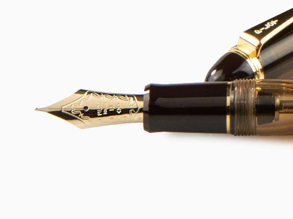 Stylo Plume Pilot Custom 823 Ambre, Résine, Attributs or,60556