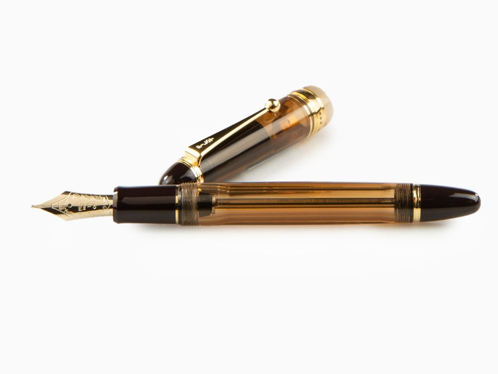 Stylo Plume Pilot Custom 823 Ambre, Résine, Attributs or,60556
