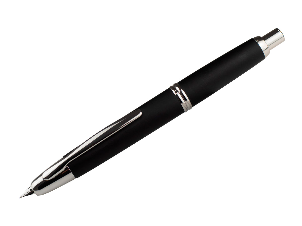 Stylo Plume Pilot Capless Matte, Attributs rhodium, Noir, FC-18000RRR-B