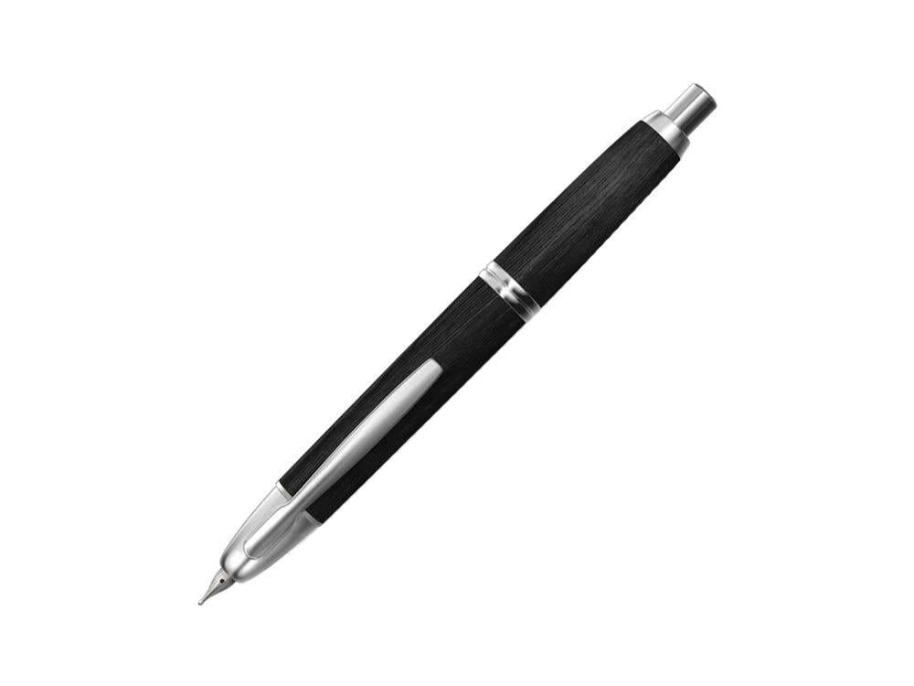 Stylo Plume Pilot Capless Wooden, Bois de bouleau, Noir, FC-2500RR-B