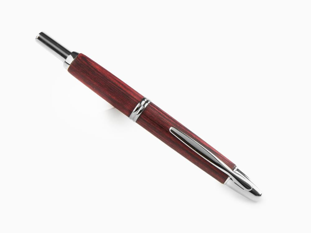 Stylo Plume Pilot Capless Wooden, Bois de bouleau, Rouge, FC-2500RR-R