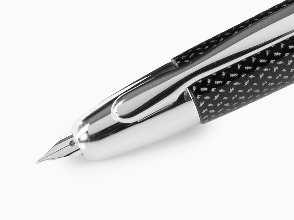 Stylo Plume Pilot Rétractable Carbonesque Black, "Capless"