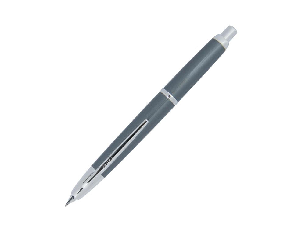 Stylo Plume Pilot Capless Decimo, Chrome, Gris, FK-1500D-RH-GREY