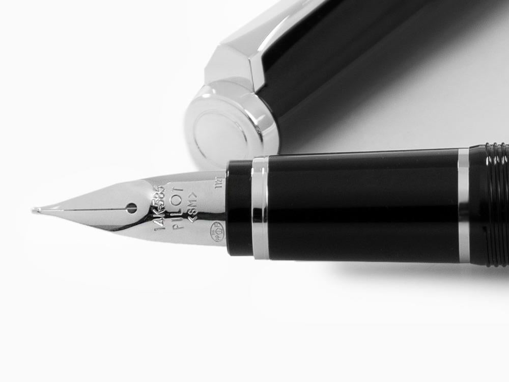 Stylo Plume Pilot Falcon, Noir, Plume Flexible, Falcon-Black