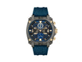 Montre à Quartz Police Norwood Navy, PVD, 45 mm, Bleu, PEWGQ0040001M