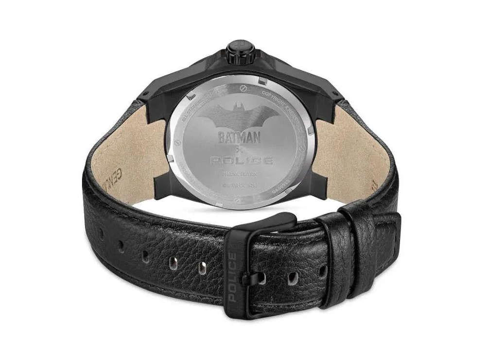 Montre à Quartz Police Batwing, 45 mm, Noir, Édition spéciale, PEWGA0090005-SET