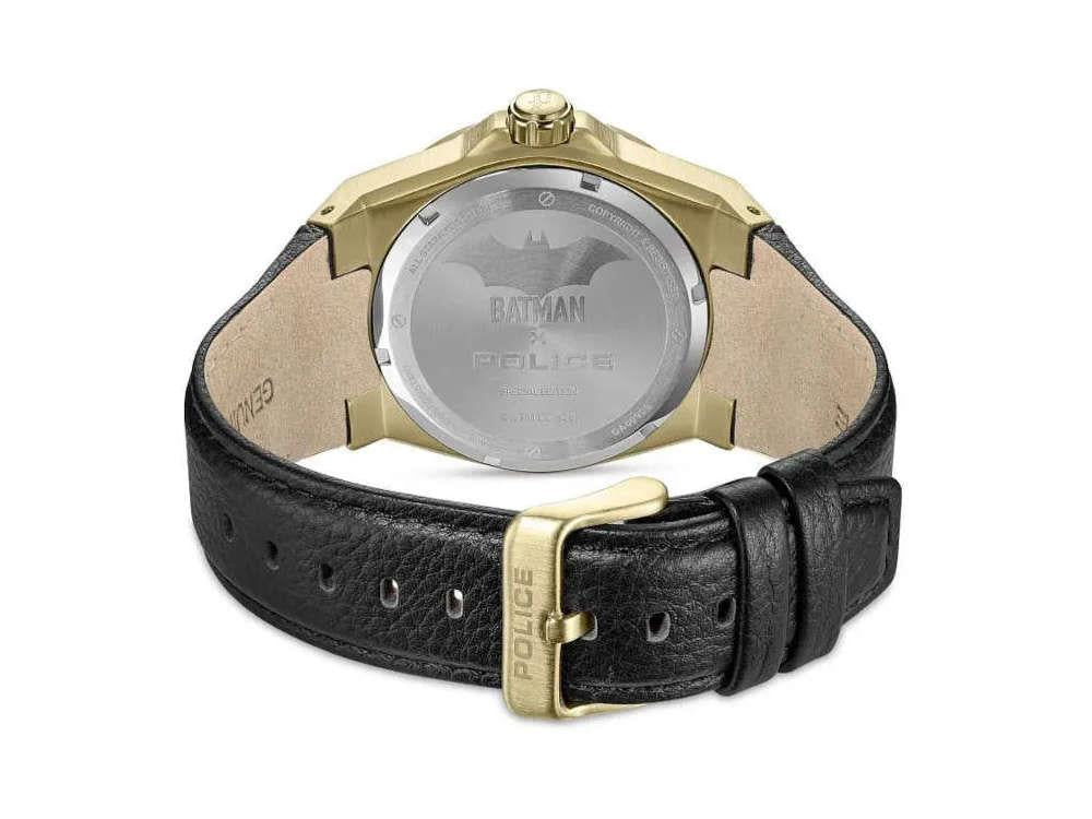 Montre à Quartz Police Batwing, PVD Or, Édition spéciale, PEWGA0090006-SET