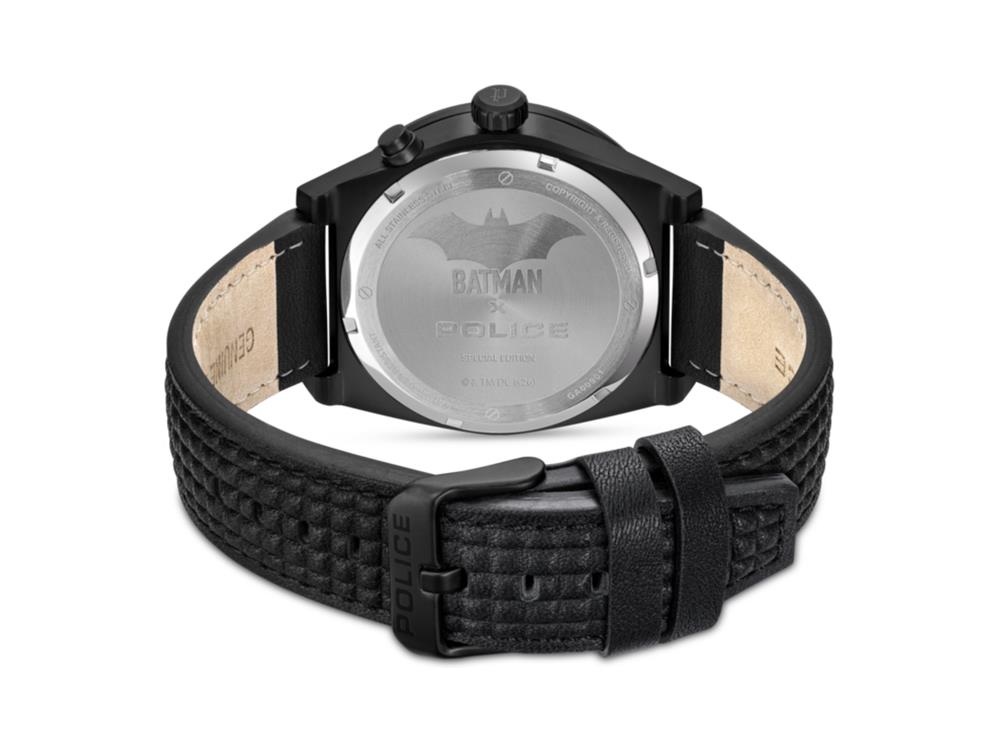 Montre à Quartz Police Ultimate Batman, 44 mm, Noir, PEWGA0090101-SET