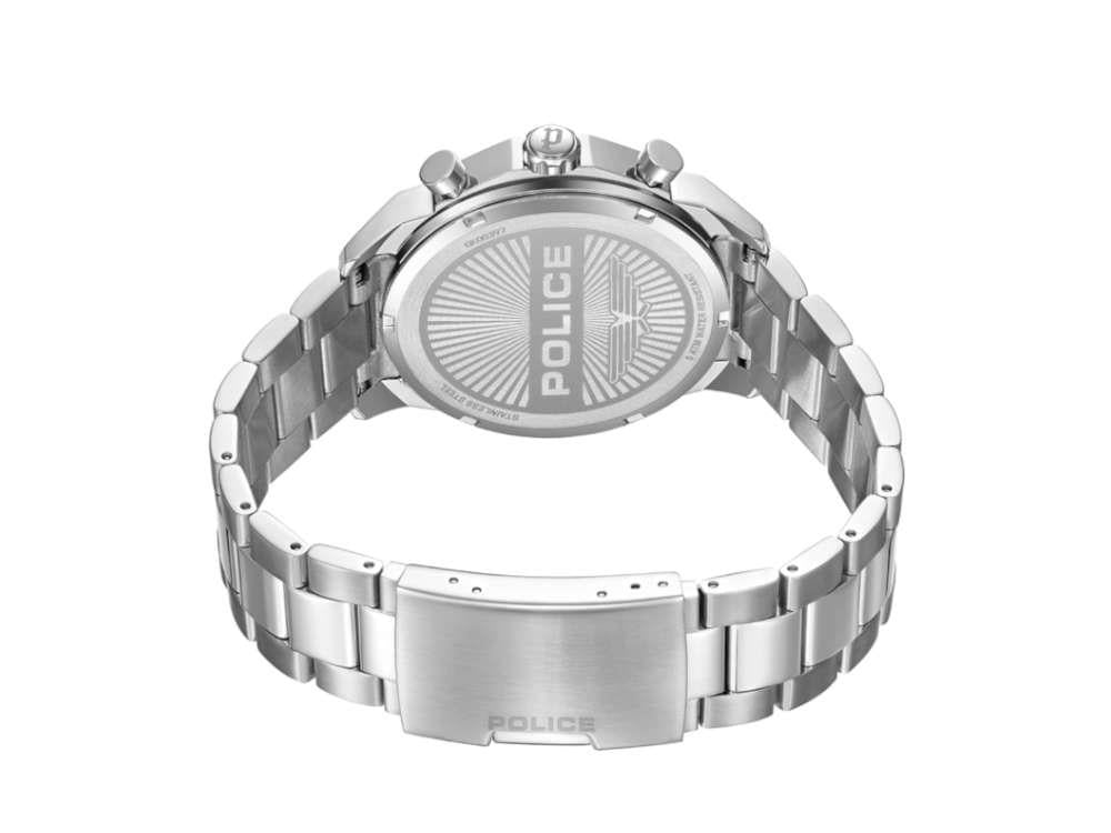 Montre à Quartz Police Reactor, 46 mm, Bleu, PEWGK0039207