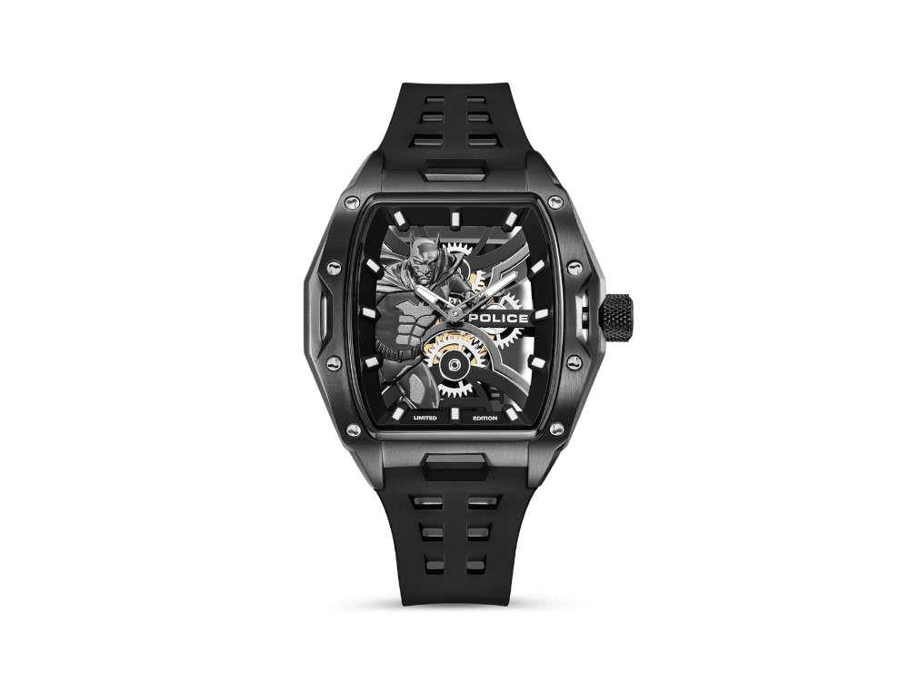 Montre à Quartz Police Batman Gotham, Noir, Edition Limitée, PEWGM0075301