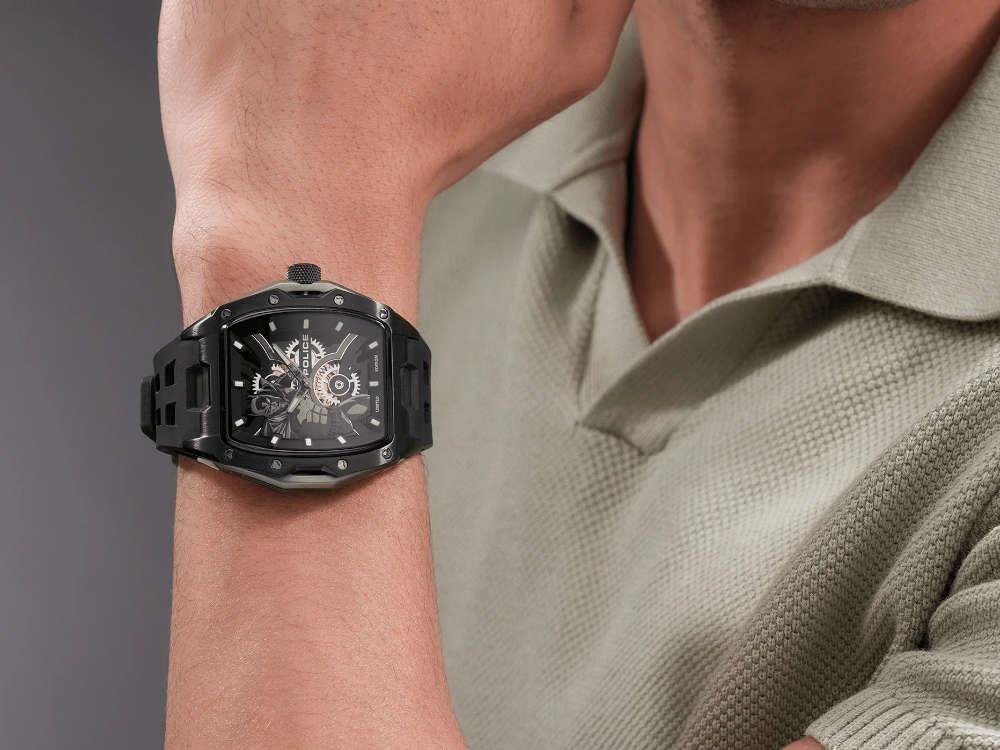 Montre à Quartz Police Batman Gotham, Noir, Edition Limitée, PEWGM0075301