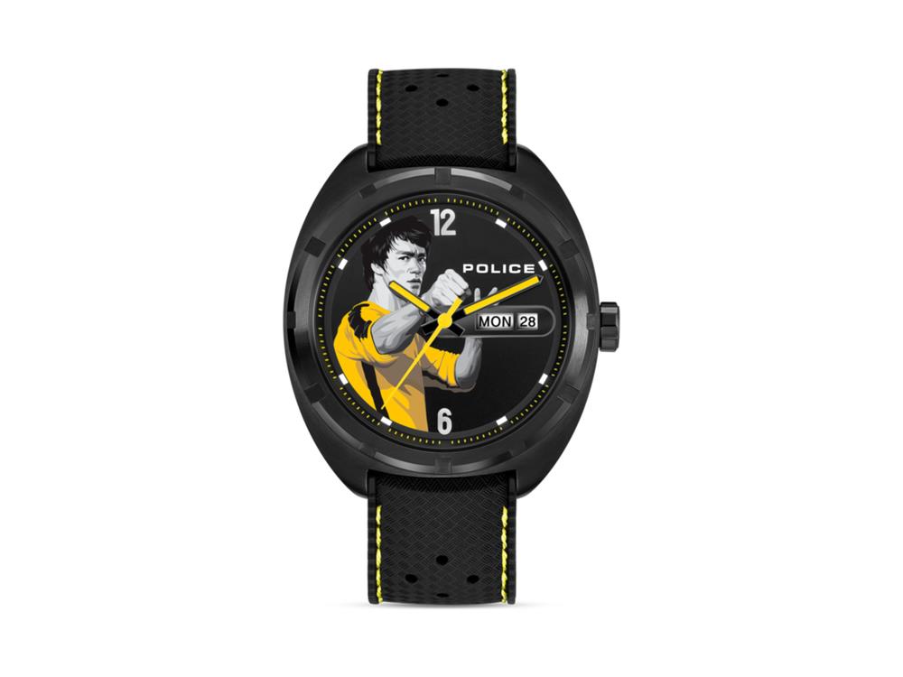 Montre à Quartz Police Bruce Lee Club Fury, Édition spéciale, PEWGN0006601