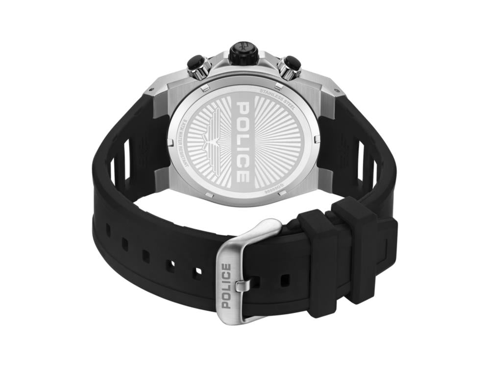 Montre à Quartz Police Uros, 45 mm, Noir, PEWGO0000601