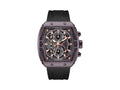 Montre à Quartz Police Connector, 46 mm, Marron, PEWGO0000703