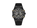 Montre à Quartz Police Challenger, PVD, 46 mm, Noir, PEWGQ0071901