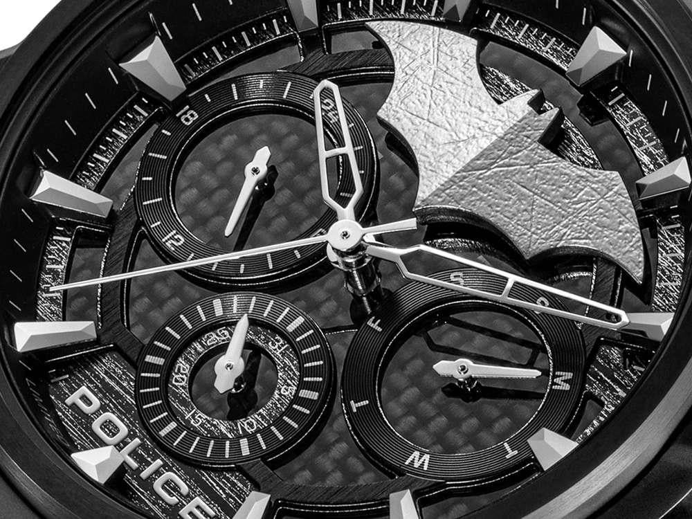 Set Montre à Quartz Police Crusader et Bracelet Batarang Ed Limitée PEWGQ0089901
