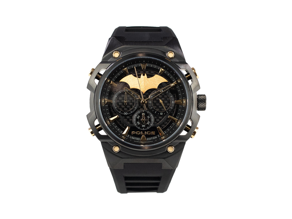 Set Montre à Quartz Police Crusader et Bracelet Batarang Ed Limitée PEWGQ0089902