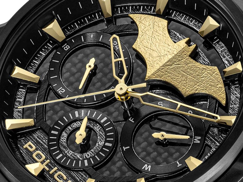 Set Montre à Quartz Police Crusader et Bracelet Batarang Ed Limitée PEWGQ0089902