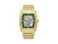 Montre Automatique Police Skeletor, 42 mm, Vert, PEWJL0072206