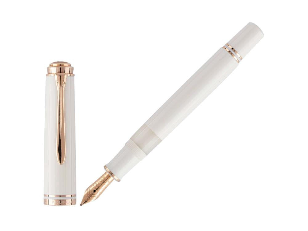 Stylo Plume Pelikan M600 White & Rose Gold,, 300014586