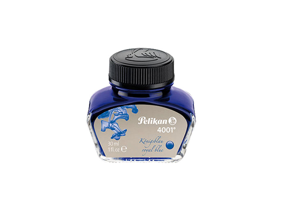 Encrier Pelikan 4001, 30ml, Royal Blue (Bleu), 301010