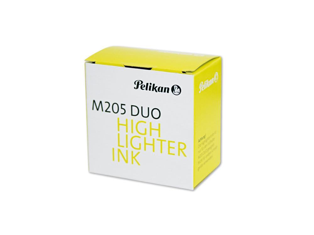 Encrier Pelikan, M205, 30ml., Jaune lumineux, Verre