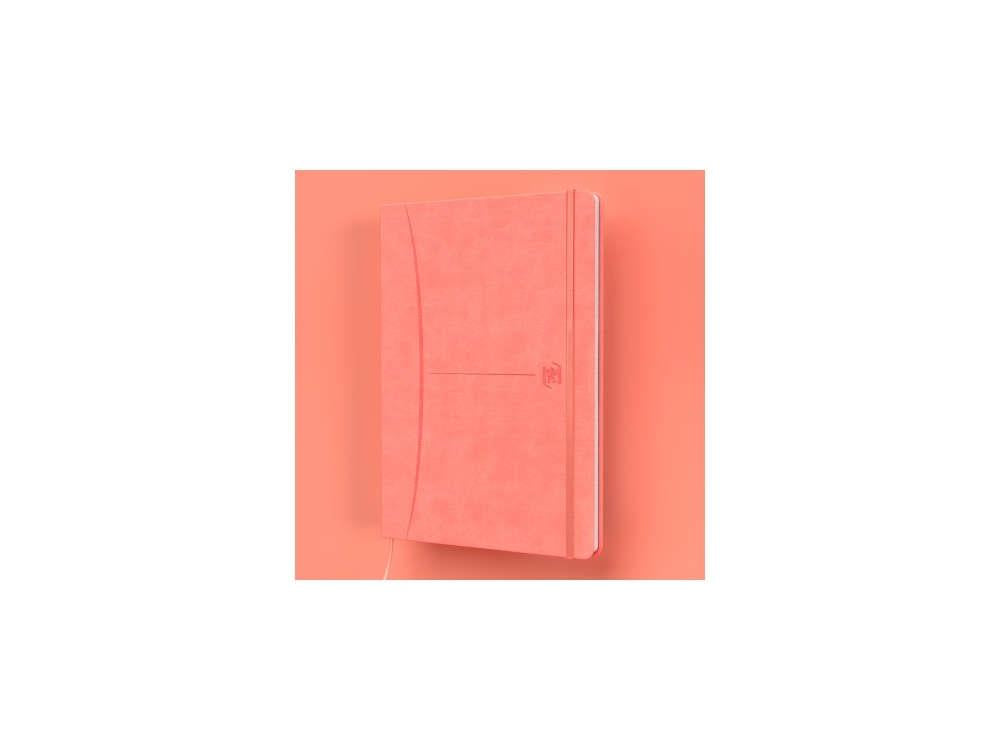 Carnet Oxford Signature A5 Pastel Corail, 400154941-CORAL