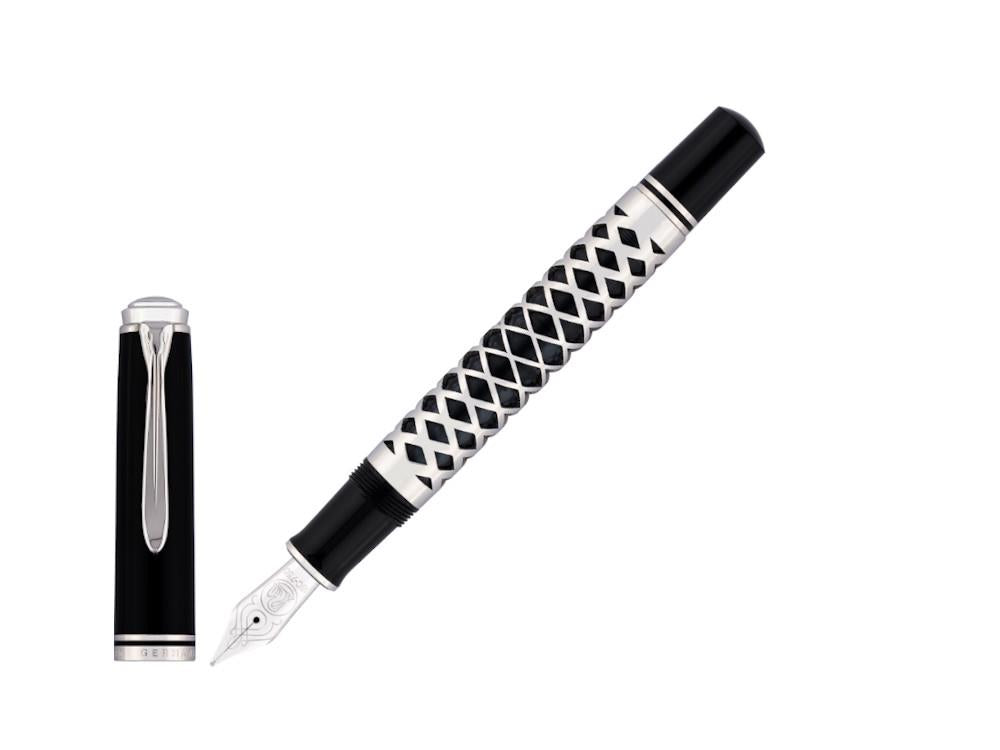 Stylo Plume Pelikan Souverän 805 Metal Sleeve, Noir 400205961