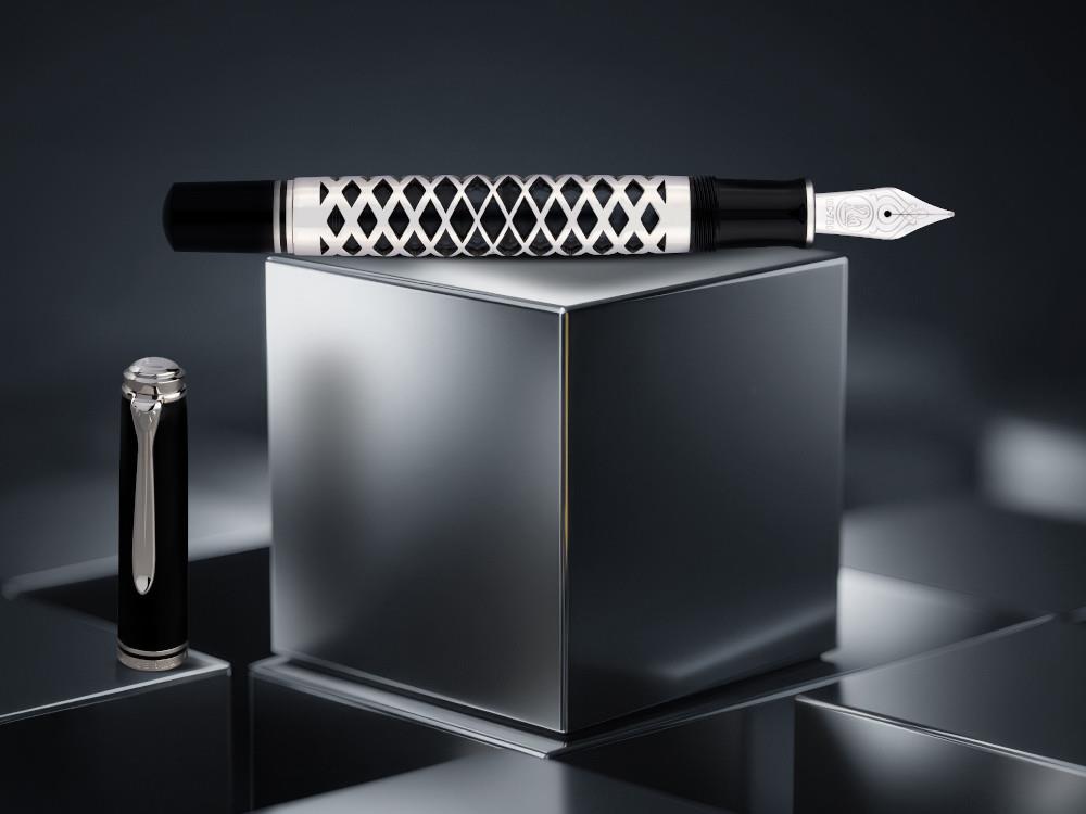 Stylo Plume Pelikan Souverän 805 Metal Sleeve, Noir 400205961