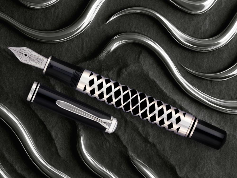 Stylo Plume Pelikan Souverän 805 Metal Sleeve, Noir 400205961