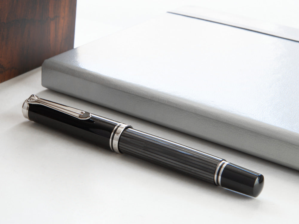 Stylo Plume Pelikan Souverän M605 Stresemann, Palladium, 813624