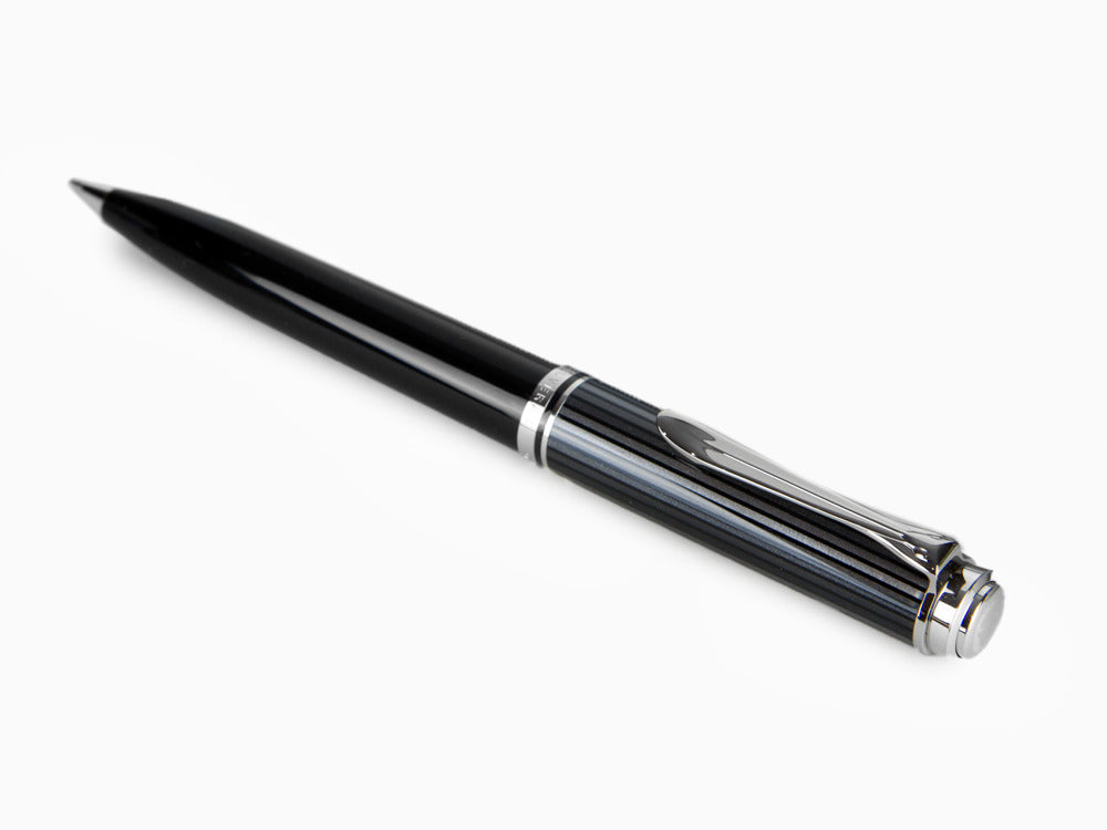 Stylo bille Pelikan Souverän M605 Stresemann, Résine, Palladium, 813648
